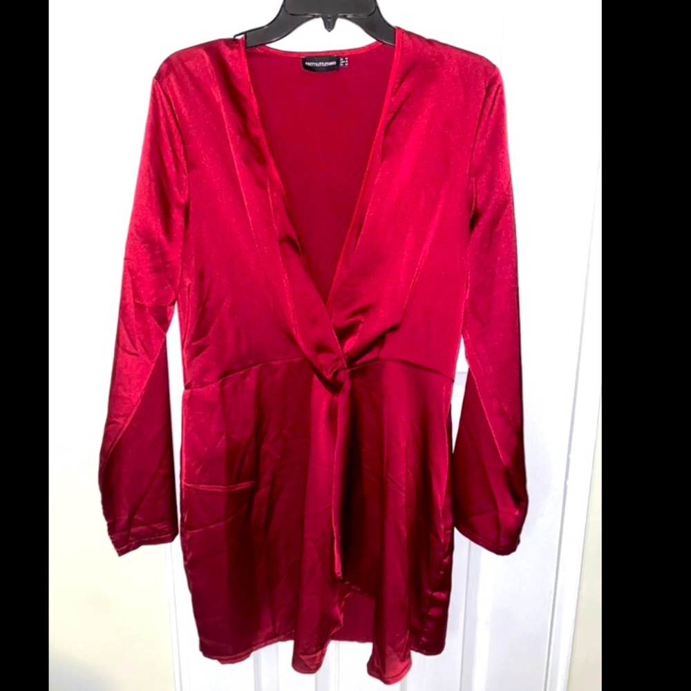 Pretty Little Thing Satin Dress